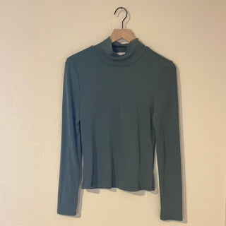 Mock Neck Top-Long Sleeves-Spring Street Boutique-Spring Street Boutique, women's online fashion boutique in Palmer, Alaska