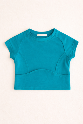 The Tailored Tee-Short Sleeve-Zenana-Spring Street Boutique, women's online fashion boutique in Palmer, Alaska