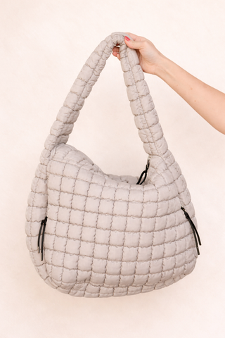 The Puff Shoulder Tote-Bag-Katydid-Spring Street Boutique, women's online fashion boutique in Palmer, Alaska