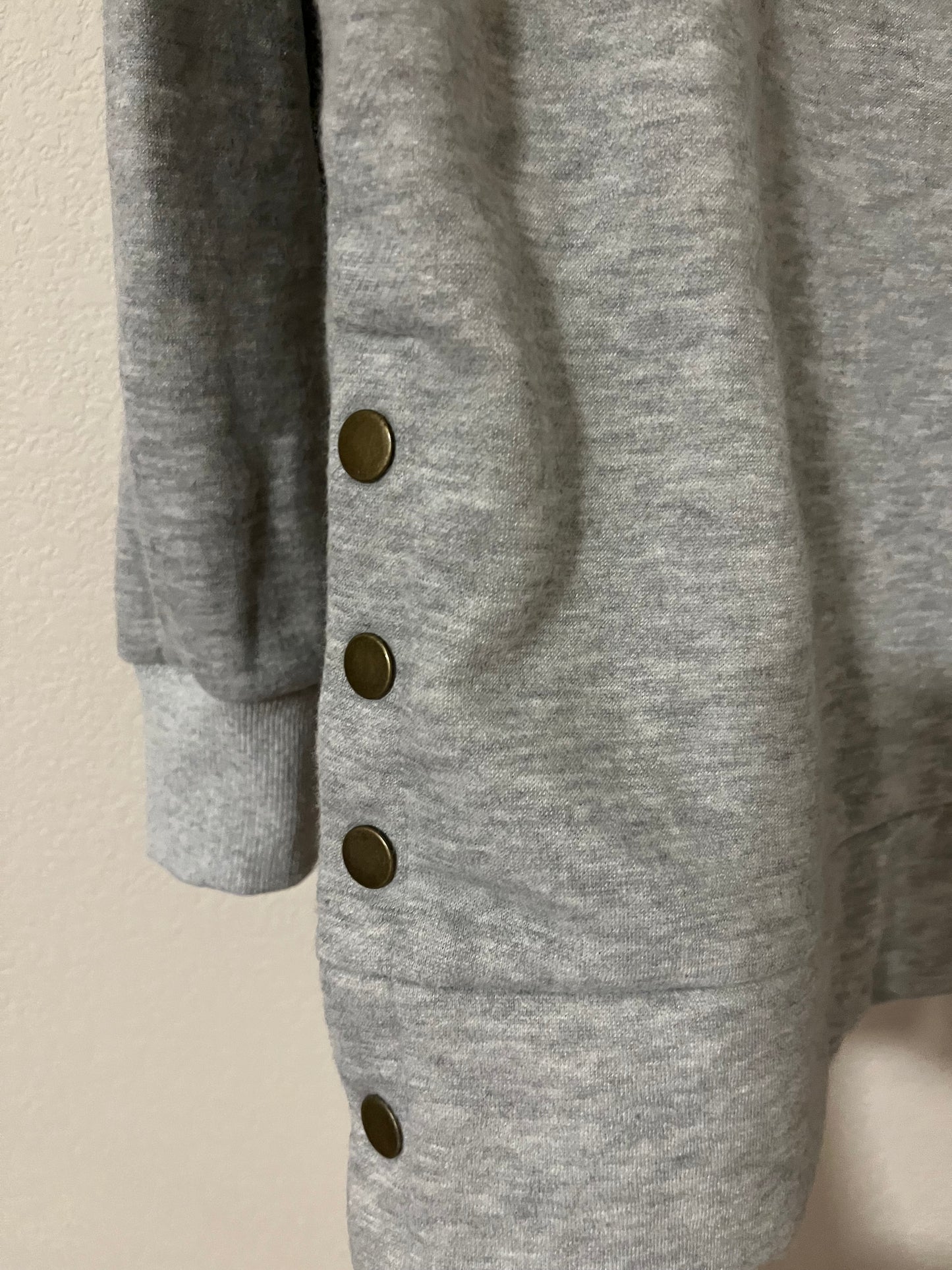 Hoodie with Snap Sides-Spring Street Boutique, women and children's online fashion boutique in Palmer Alaska
