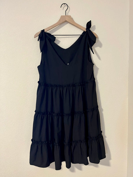 Black Dress-Dresses/Rompers-Spring Street Boutique, women and children's online fashion boutique in Palmer Alaska