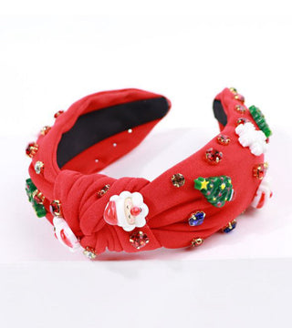 Santa Headband LT-Thomas & Co Wholesale-Spring Street Boutique, women's online fashion boutique in Palmer, Alaska