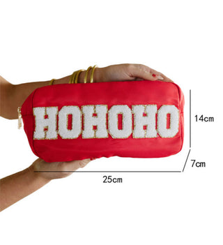 HOHOHO Makeup Bag LT-Thomas & Co Wholesale-Spring Street Boutique, women's online fashion boutique in Palmer, Alaska