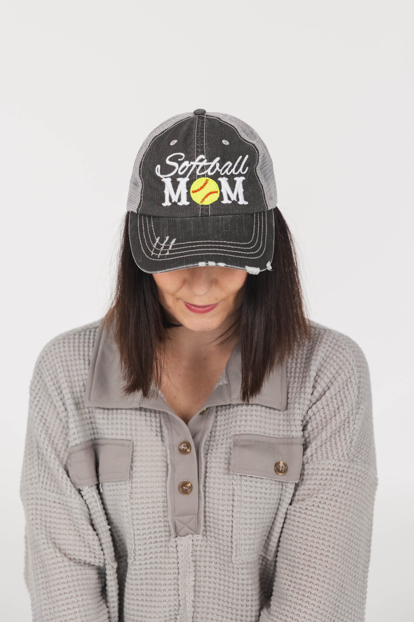 Softball Mom-Hats-Spring Street Boutique, women and children's online fashion boutique in Palmer Alaska