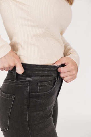 Flying Monkey Black Skinny Jeans-Jeans-Flying Monkey-Spring Street Boutique, women's online fashion boutique in Palmer, Alaska