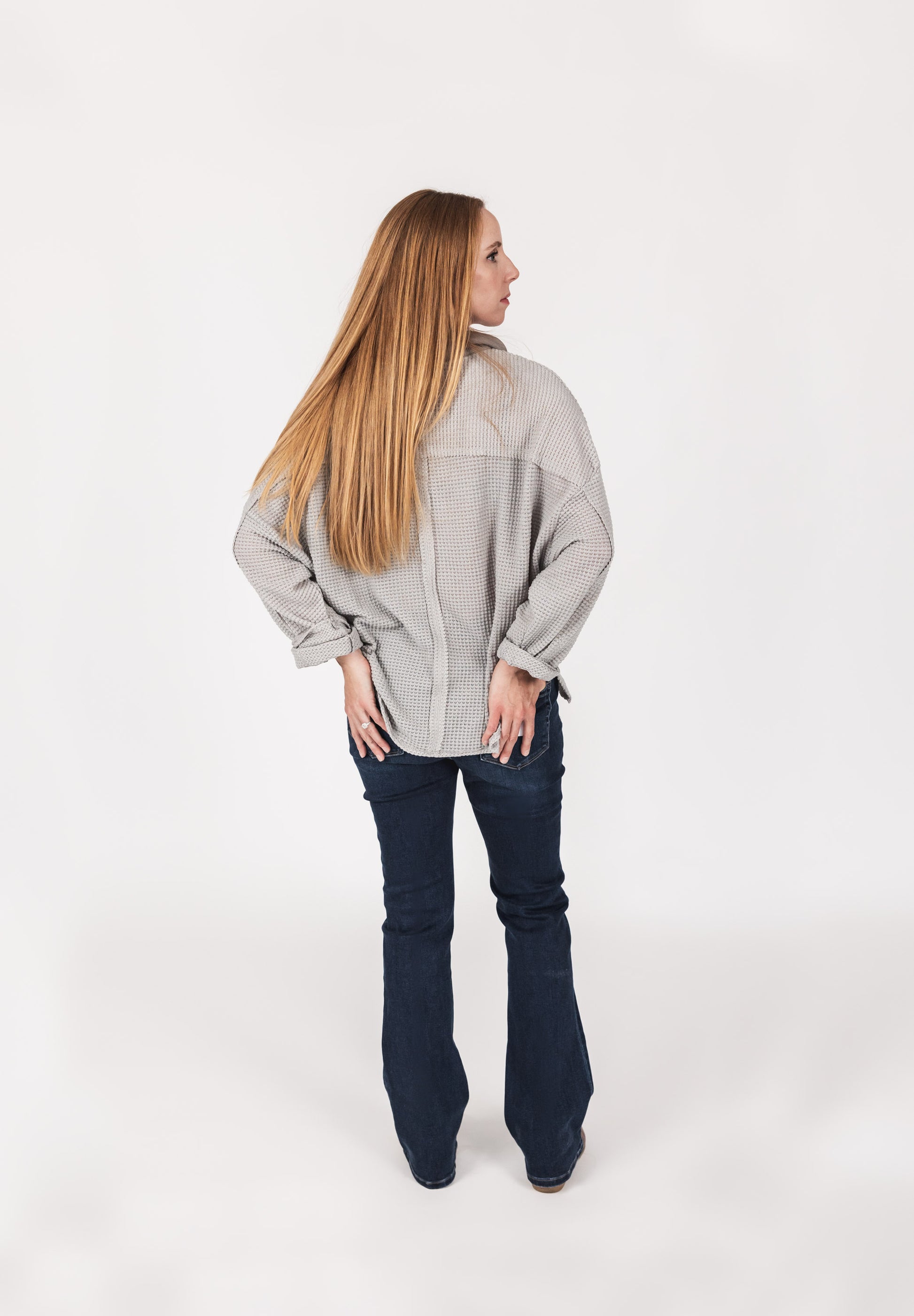 High Rise Mini Flare-Bottoms-Spring Street Boutique, women and children's online fashion boutique in Palmer Alaska